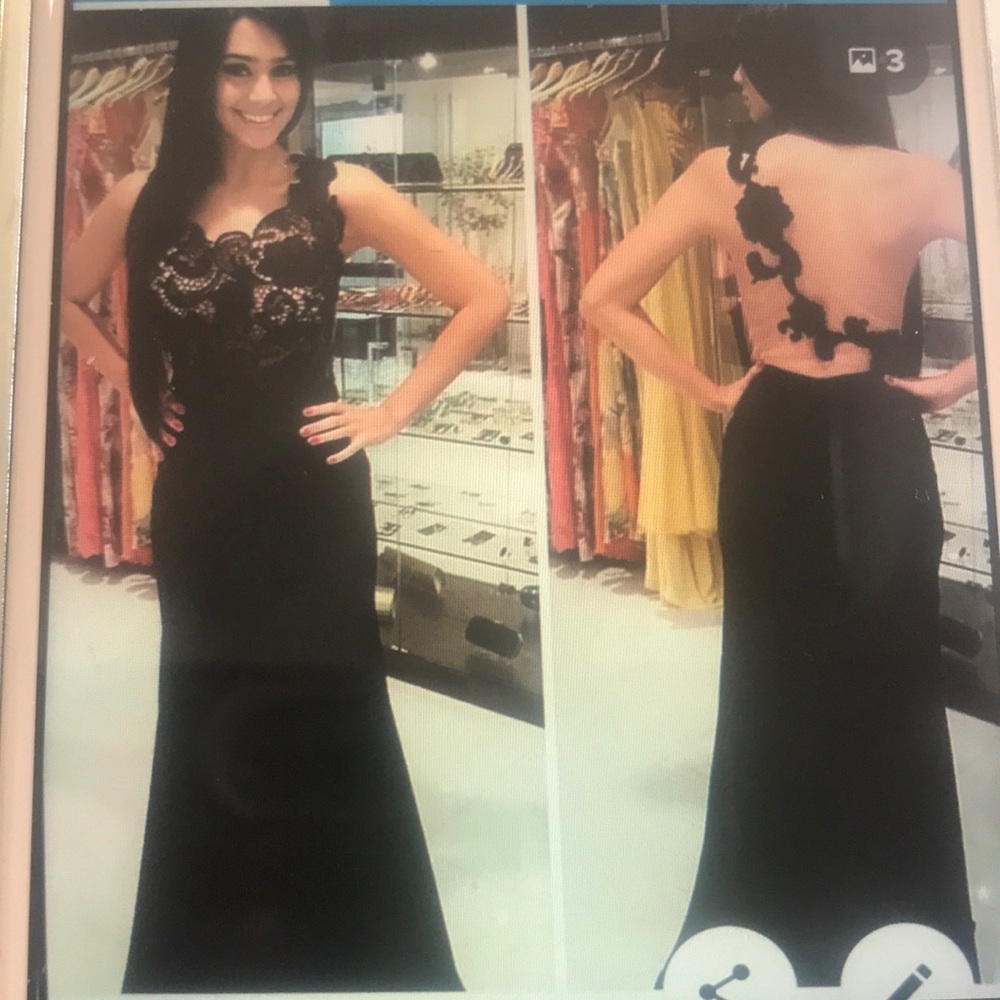 Sexy Party Dress- Black